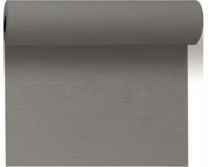 Duni Tischläufer Tête-à-Tête 40 cm x 24 cm, Grau/Granit