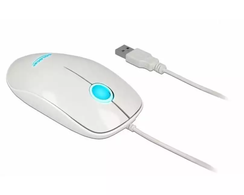 Delock Maus 12537 USB-Typ-A LED