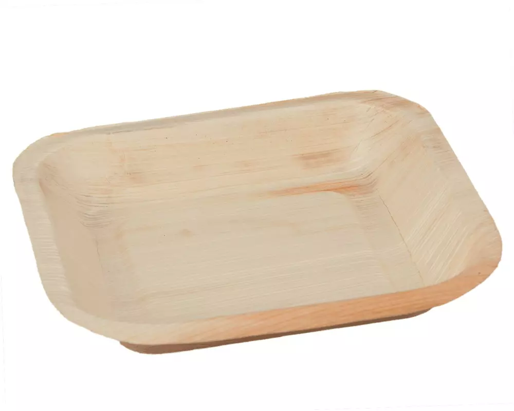 ELCO Einwegteller 24 x 24 cm, 25 Stück, Braun