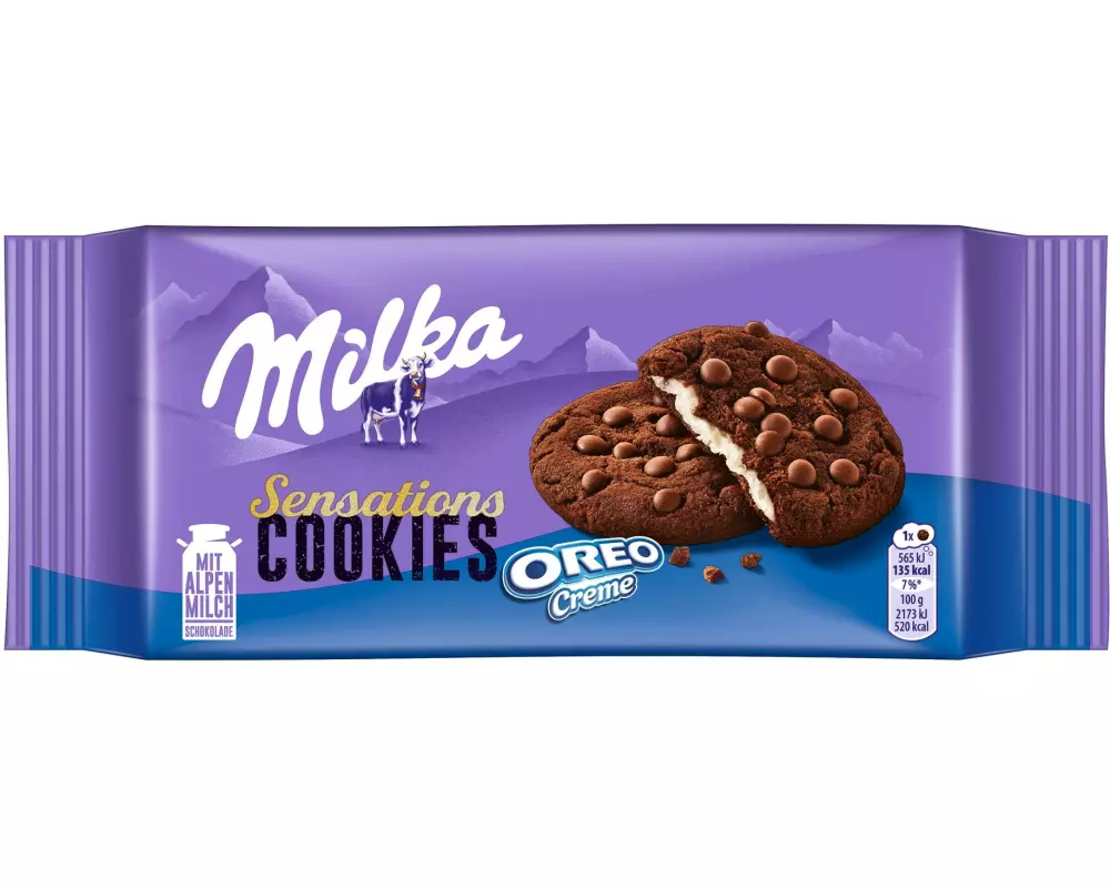 Milka Biscuits Milka Cookie Sensations Oreo 156 g