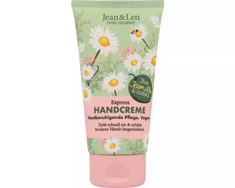 Jean & Len Handcrème Kamille/Olivenöl 75 ml