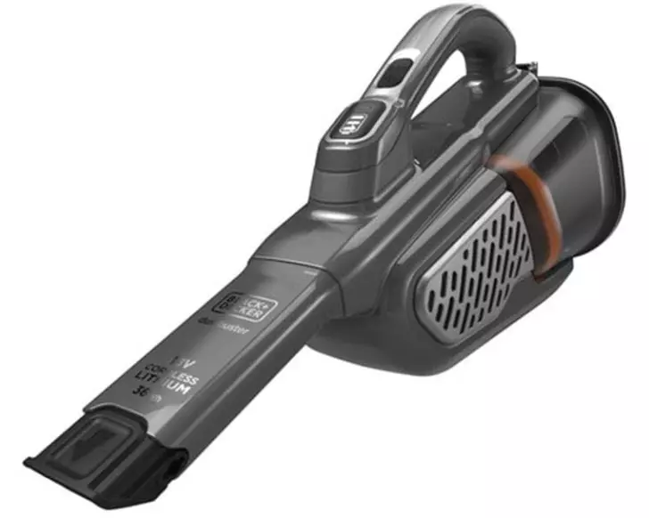 Black & Decker Akku-Handsauger 36 Wh 18 V Lithium Schwarz/Titanium