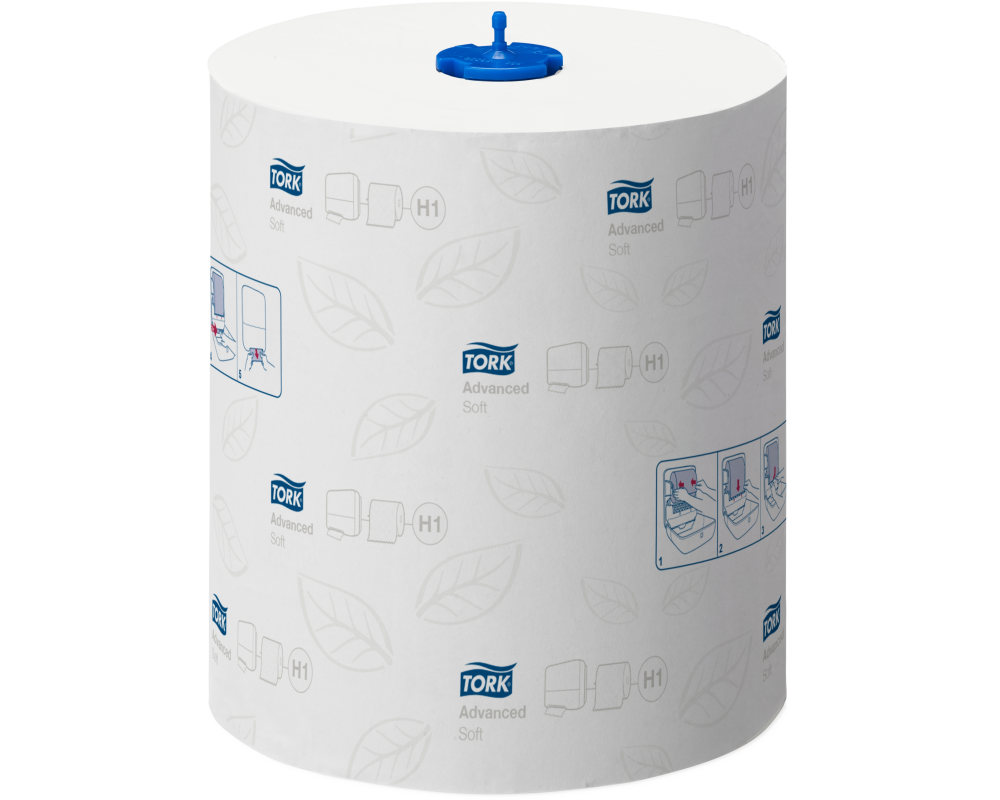TORK Rollhandtuch Advanced H1 290067 weiss, 2-lagig 150m