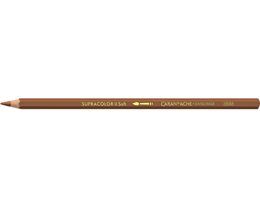 CARAN D'ACHE Farbstifte Supracolor 3,8mm 3888.057 kastanienbraun