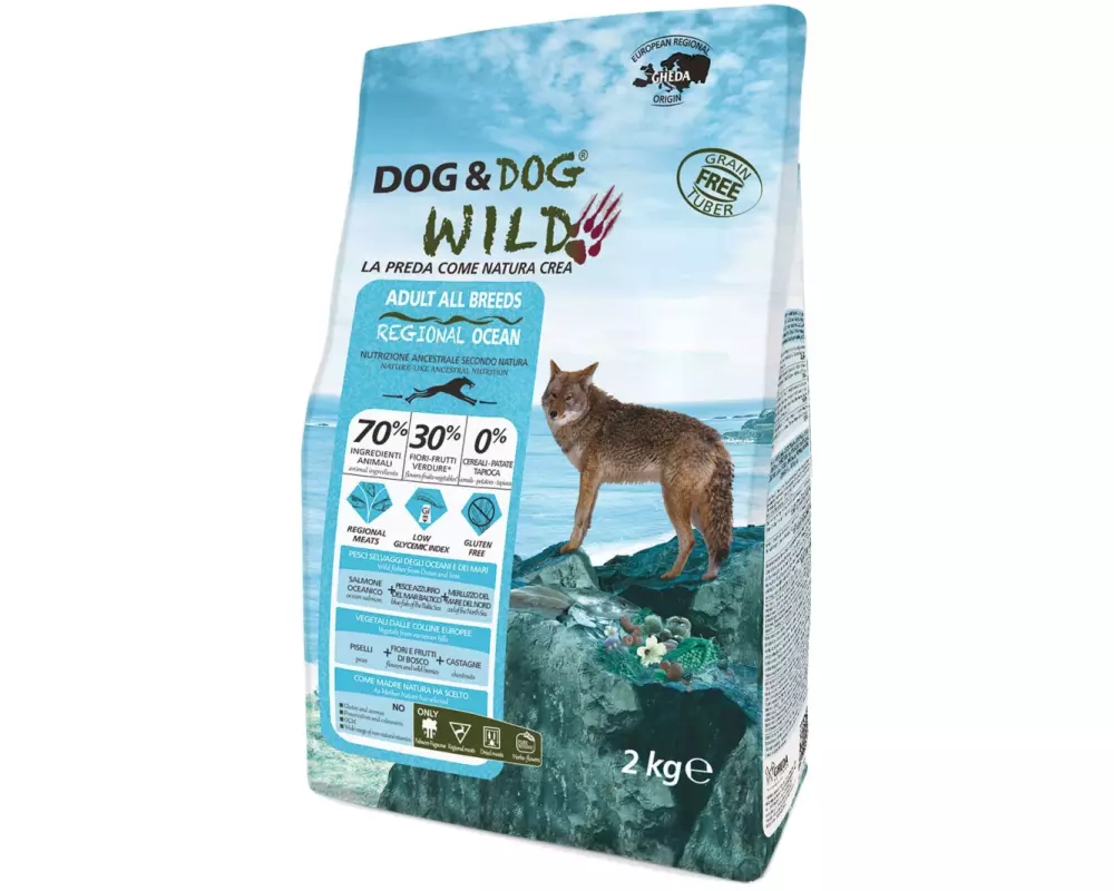 Dog&Dog Trockenfutter Wild Regional Ocean, 2 kg