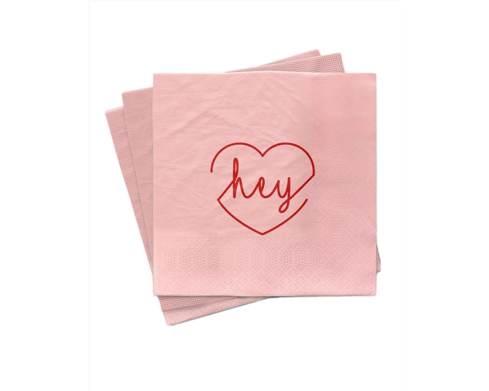 Chic Mic Cocktailservietten Hey Love 33 x 33 cm