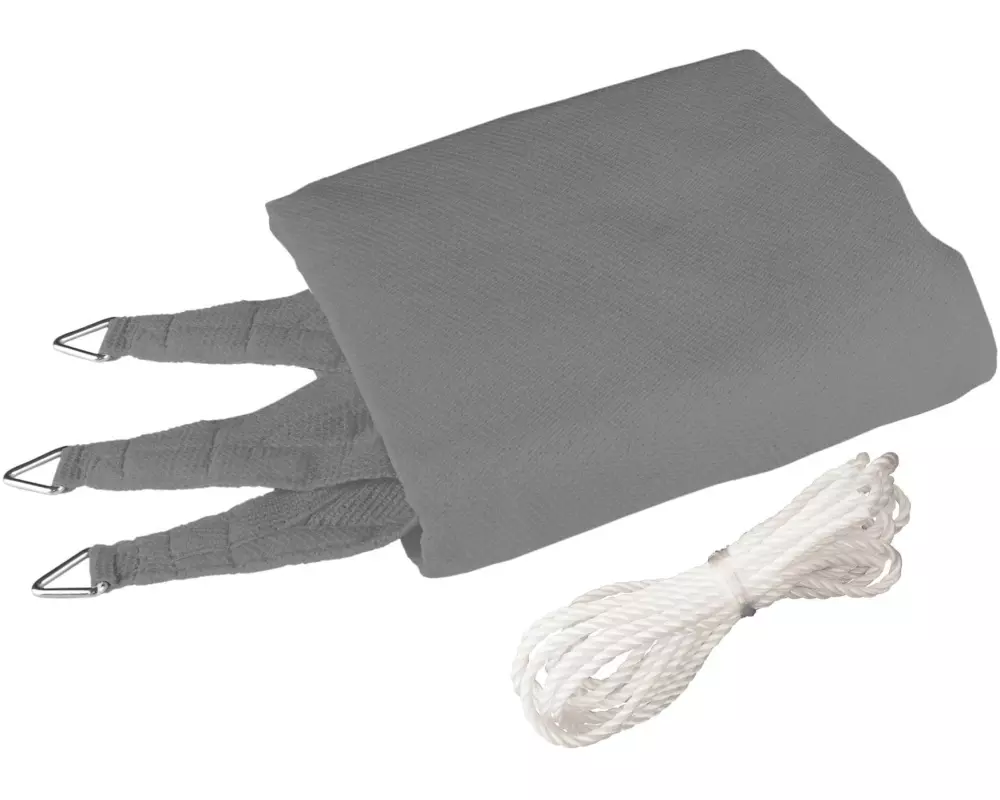 Windhager Sonnensegel 400 cm, Dreieck, Grau