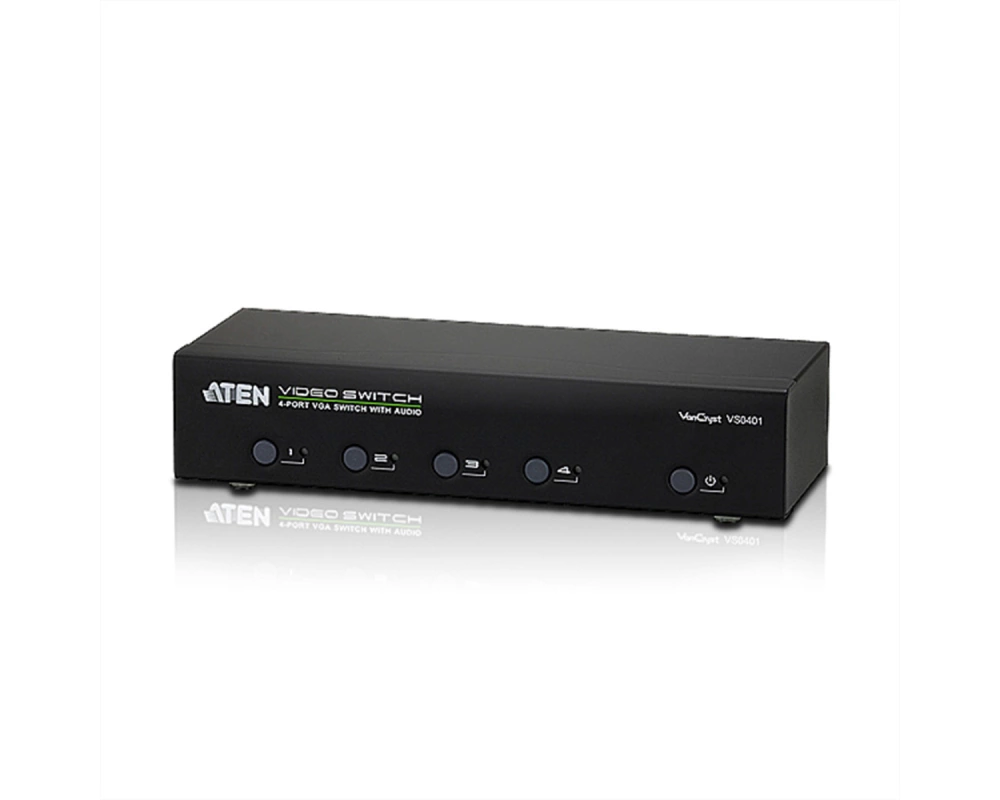 ATEN VS0401 VGA Switch 4 Ports, Audio, RS232
