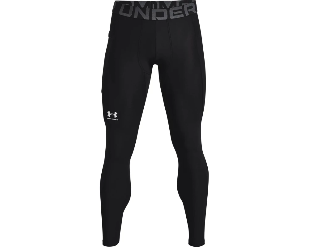 UNDER ARMOUR Funktionsunterwäsche HeatGear Leggings Schwarz, M