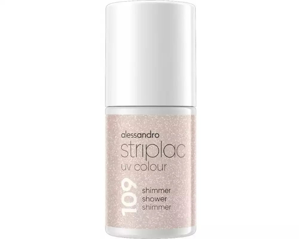 alessandro Nagellack Striplac UV Colour 109 Shimmer Shower