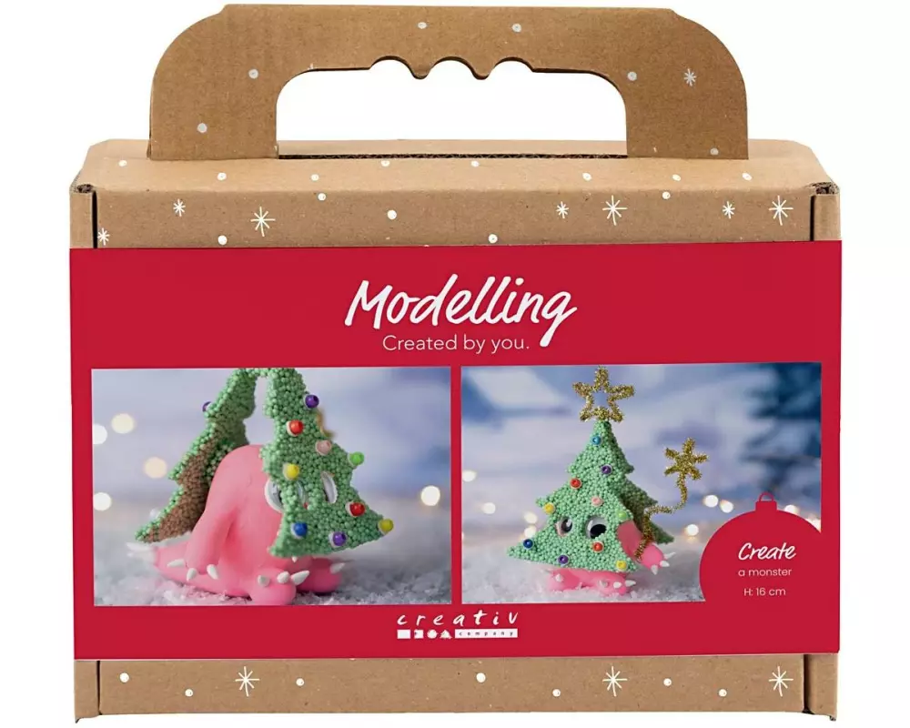 Creativ Company Bastelset Weihnachtsbaummonster