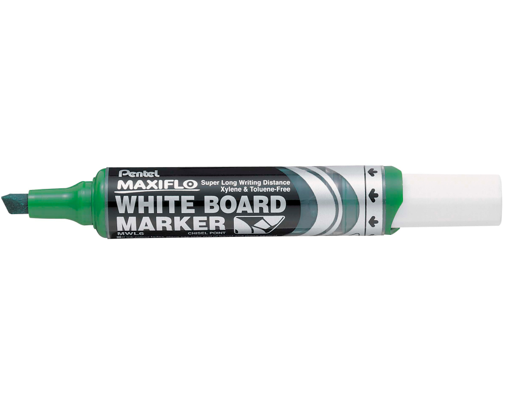 PENTEL Whiteb. Marker MAXIFLO 2/6mm MWL6-DO grün