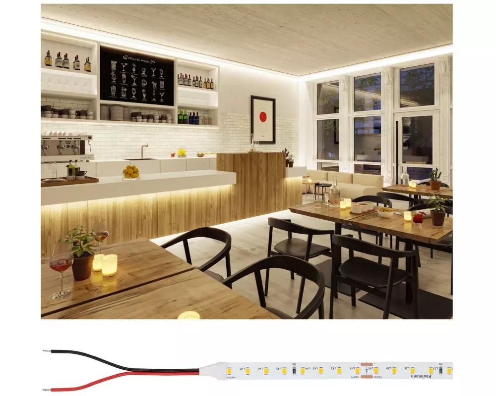 Paulmann Pro LED Strip Silver P75 827 5m 23W 700 lm/m 96LEDs/m 2700K