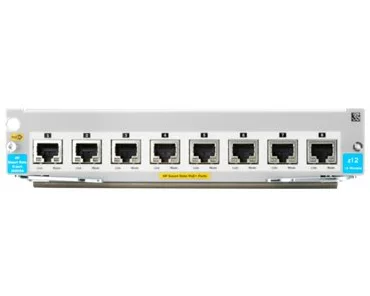 HPE Aruba zl2 v3 Module, 8 Ports, 10GBASE-T, PoE+, MACsec