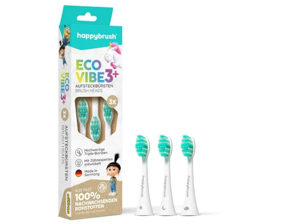 happybrush Eco Vibe 3 Agnes 3 Stück