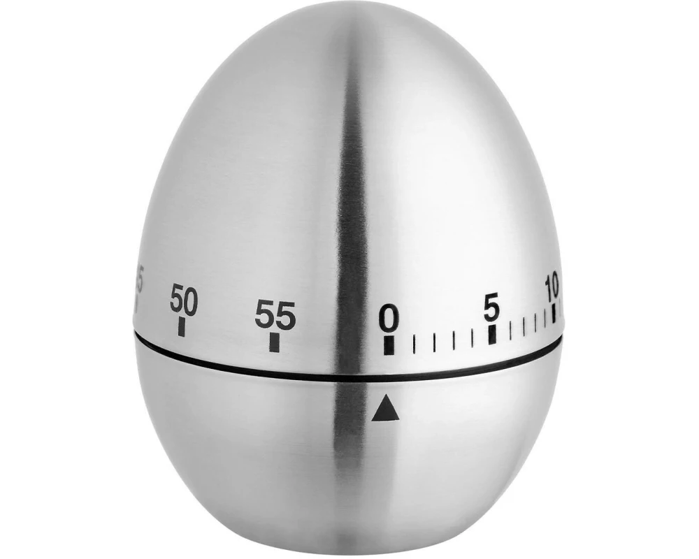 TFA Dostmann Küchentimer Ei Silber