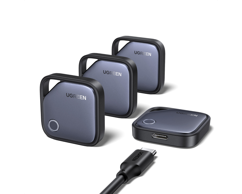UGREEN Find Pro Tracker Android&iOS 75646P USB-C, 4-Pack