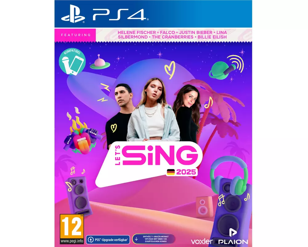 GAME Let's Sing 2025 German Version