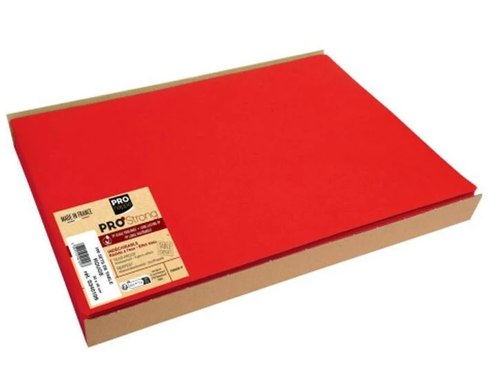PRO nappe Tischset 100 Stück, 30 cm x 40 cm, Rot