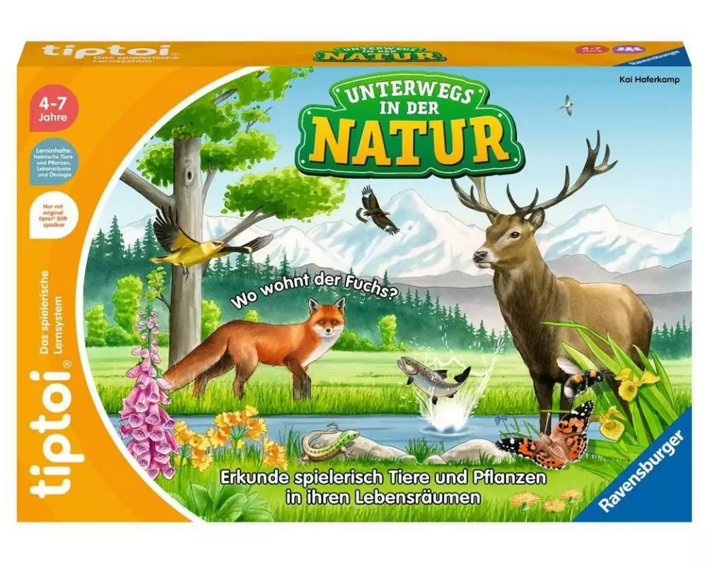tiptoi Spiel Unterwegs in der Natur