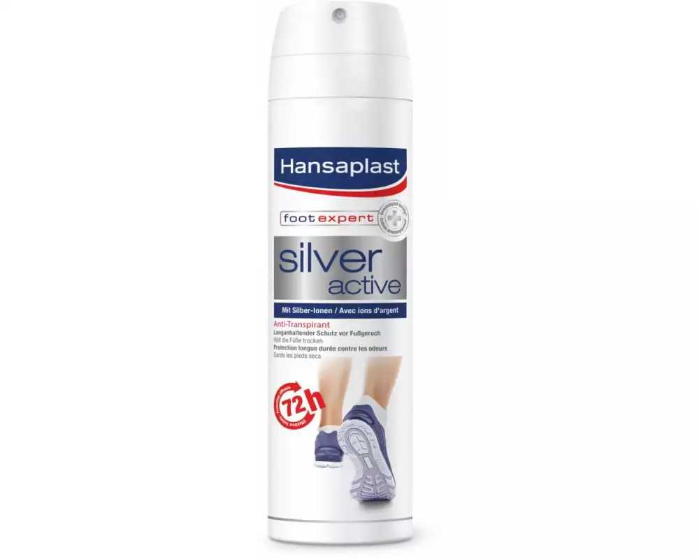 Hansaplast Fussdeo Silver Active 150 ml