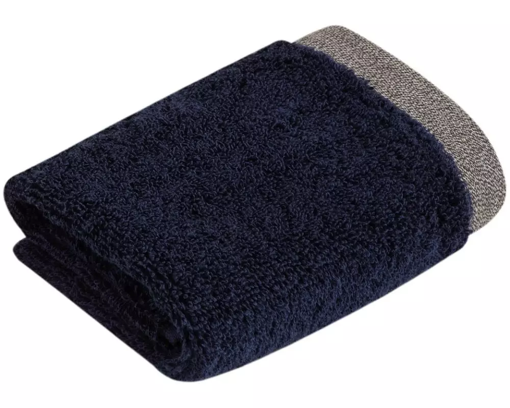 Bugatti Waschlappen Prato 30 x 30 cm, Marine Blau