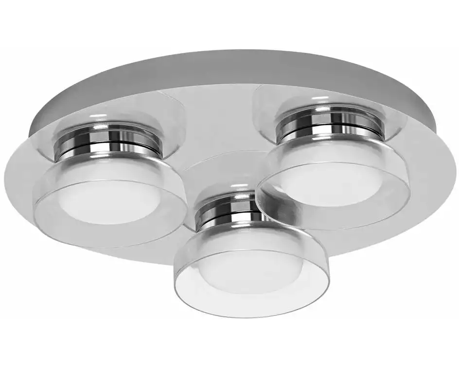 Ledvance Badezimmerleuchte SMART+ Orbis Round, 15 W, Chrome, Ø 30 cm