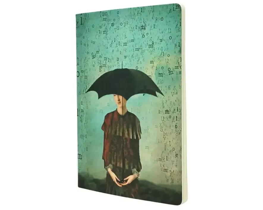 PAPERBLANKS Notizheft A5 CBD6289 Wordscapes liniert 80 S.