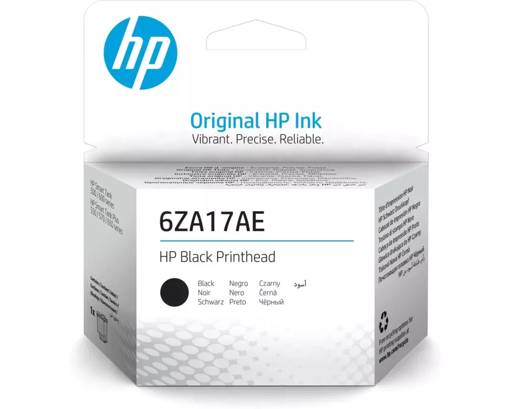 HP Druckkopf 6ZA17AE Black