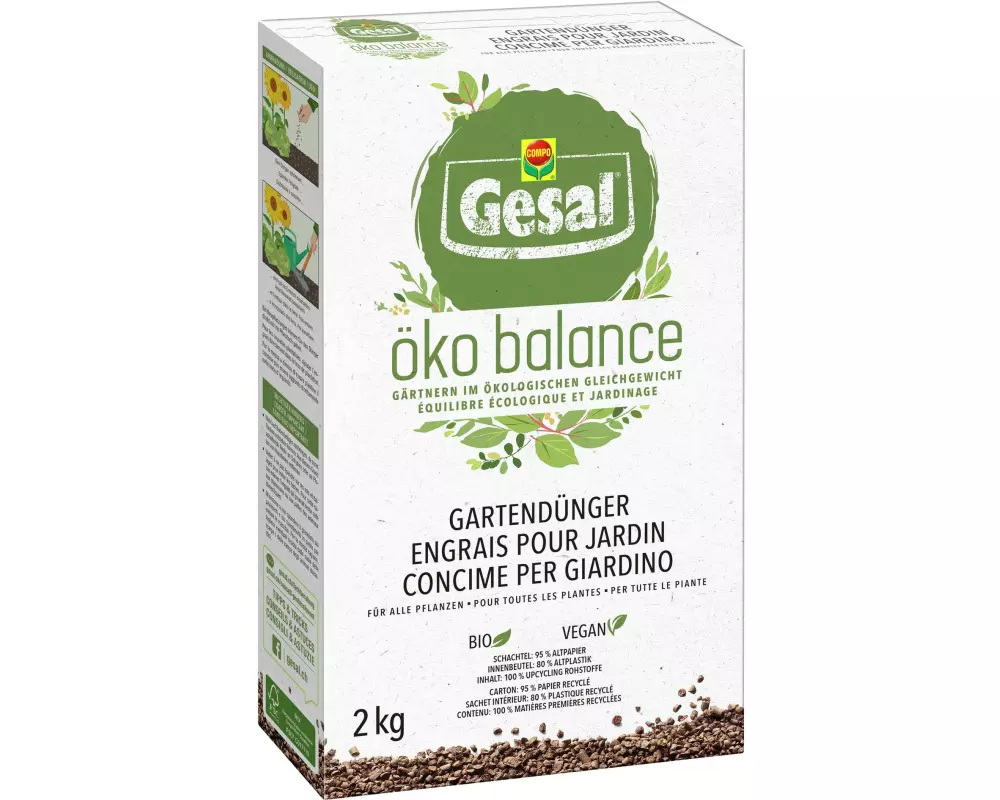 Gesal öko balance Gartendünger 2 kg