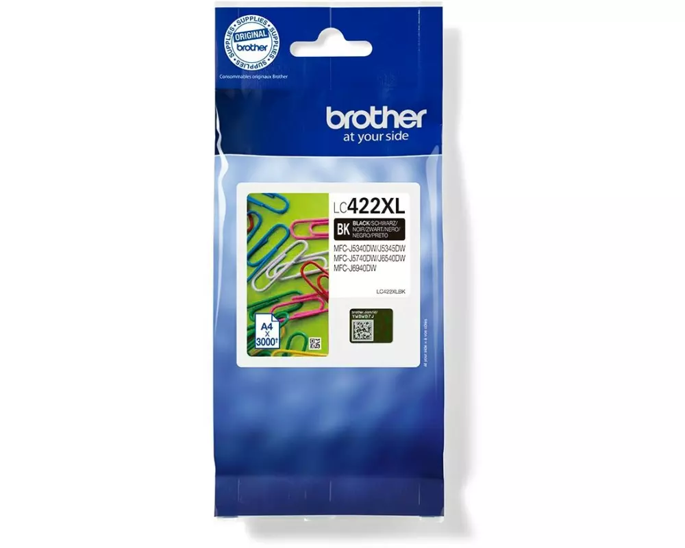 Brother Tinte LC-422XLBK Black