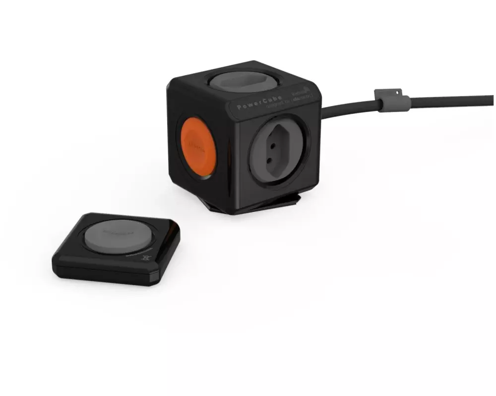 Allocacoc Tischsteckdosenleiste PowerCube Extended remote 4x T13