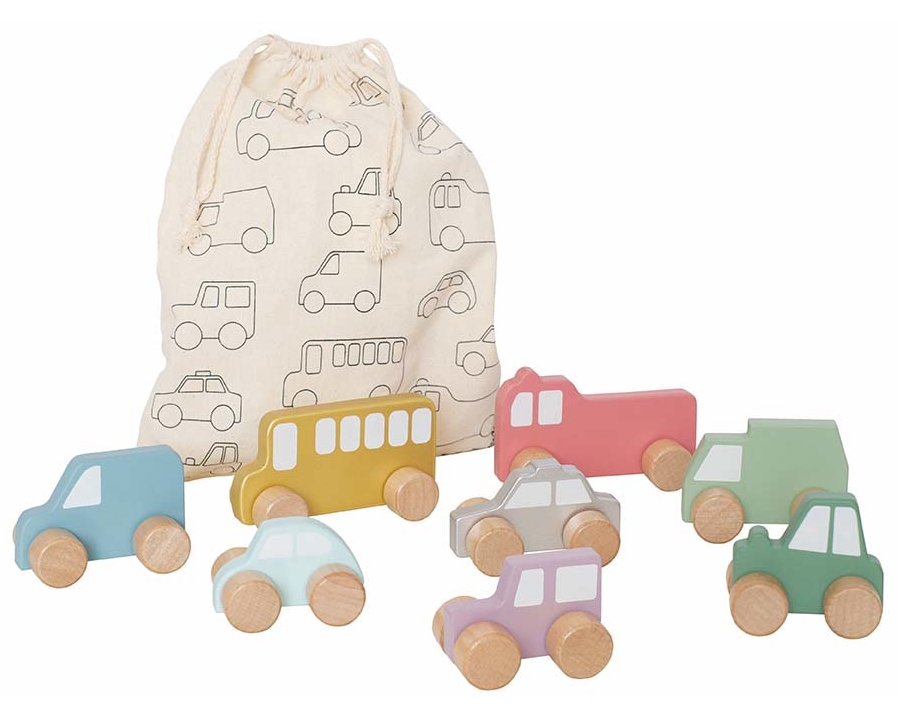 JABADABADO Erstes Auto W7214 8 Autos, in Sack