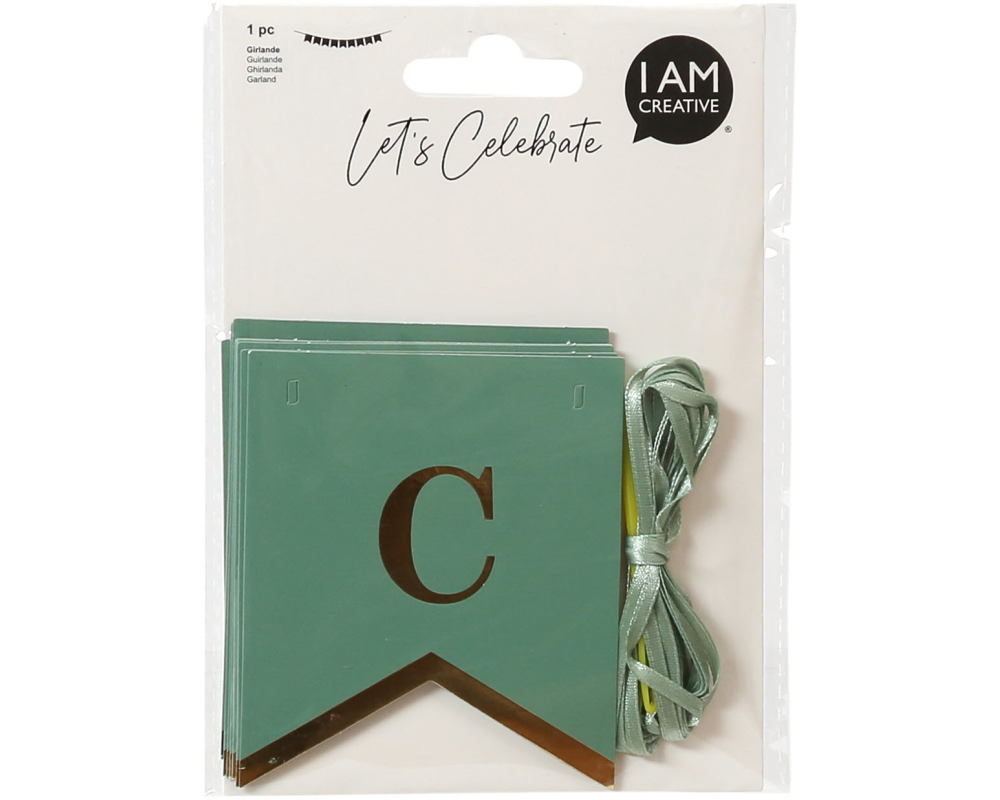 I AM CREATIVE Mini Wimpel Celebrate2m 6010.974 mint
