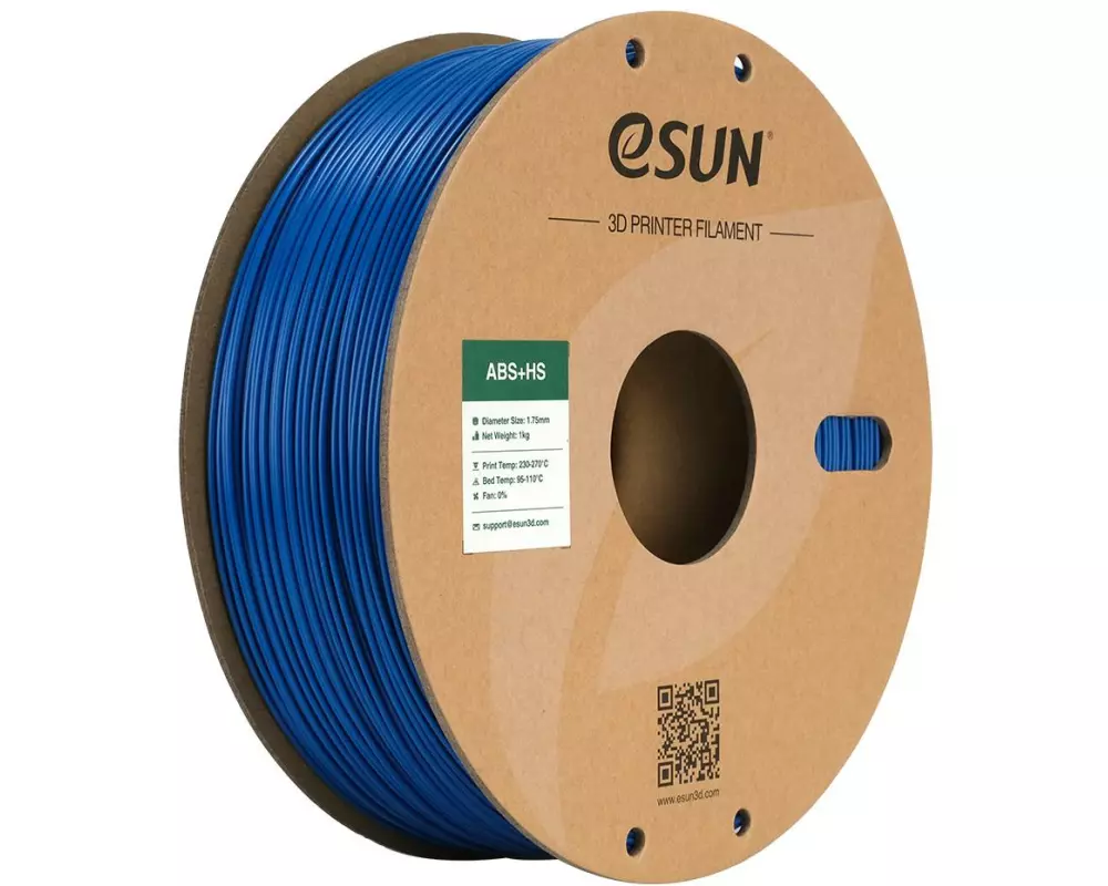 eSun Filament ABS+ HS Blau 1.75 mm 1 kg