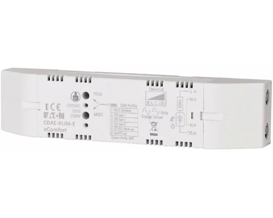 EATON xComfort smart dimming actuator R/L/C/LED 0-250W 230V energy measurement