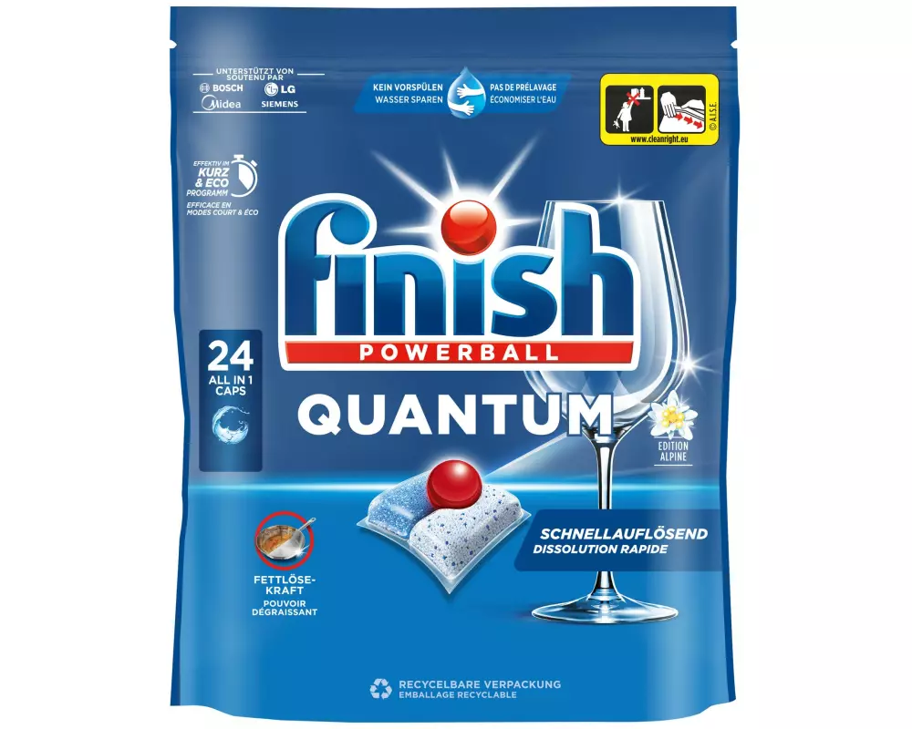 Finish Maschinenspülmittel Quantum 24 Stück