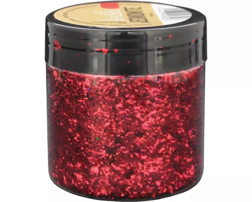 Jesmonite Blattmetall 5g, Rot