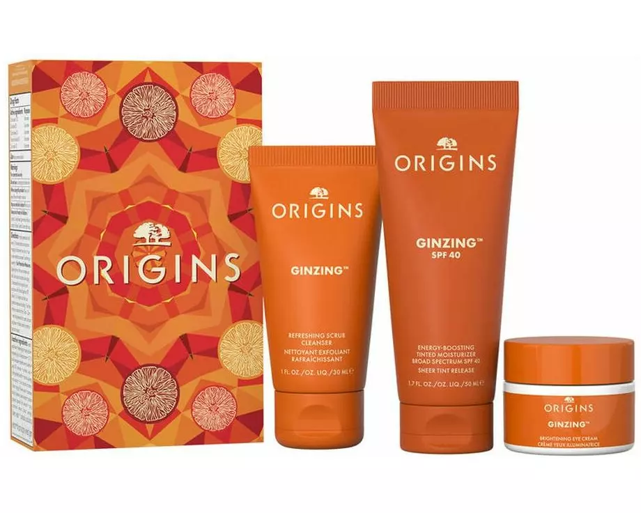 ORIGINS GinZing Protect & Glow Set