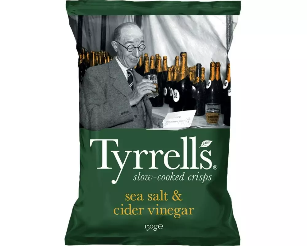 Tyrrell's Chips Sea Salt und Cider Vinegar 150 g
