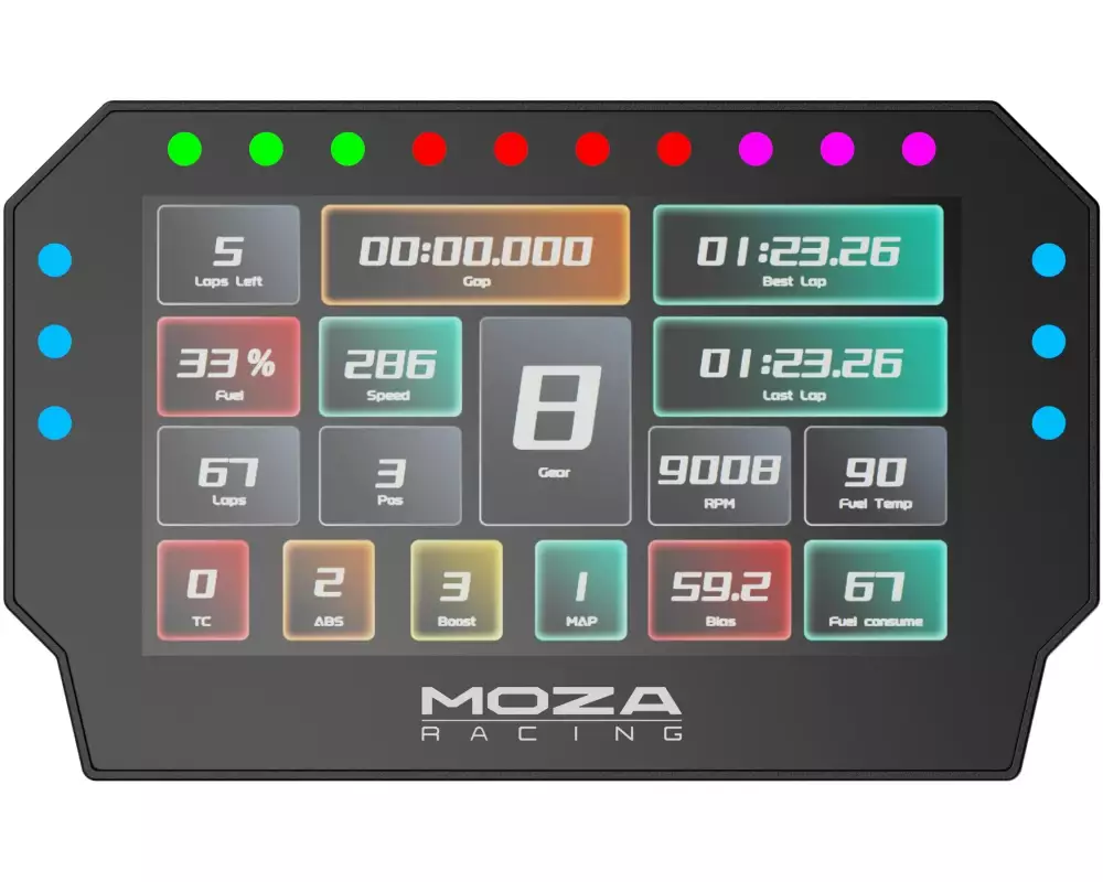 MOZA Racing CM2 Rennsport Dash