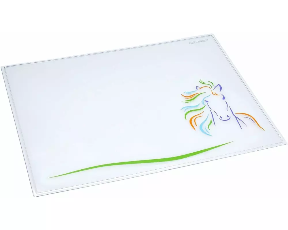 Läufer Schreibunterlage Emotion Pferd bunt, 53 x 40 cm