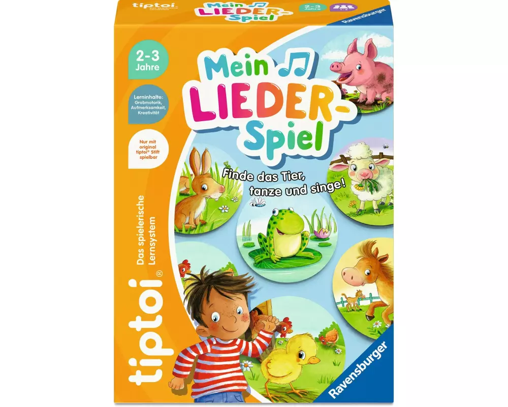 tiptoi Spiel Mein Lieder-Spiel