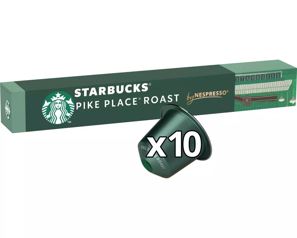 Starbucks Kaffeekapseln Pike Place Roast 10 Stück