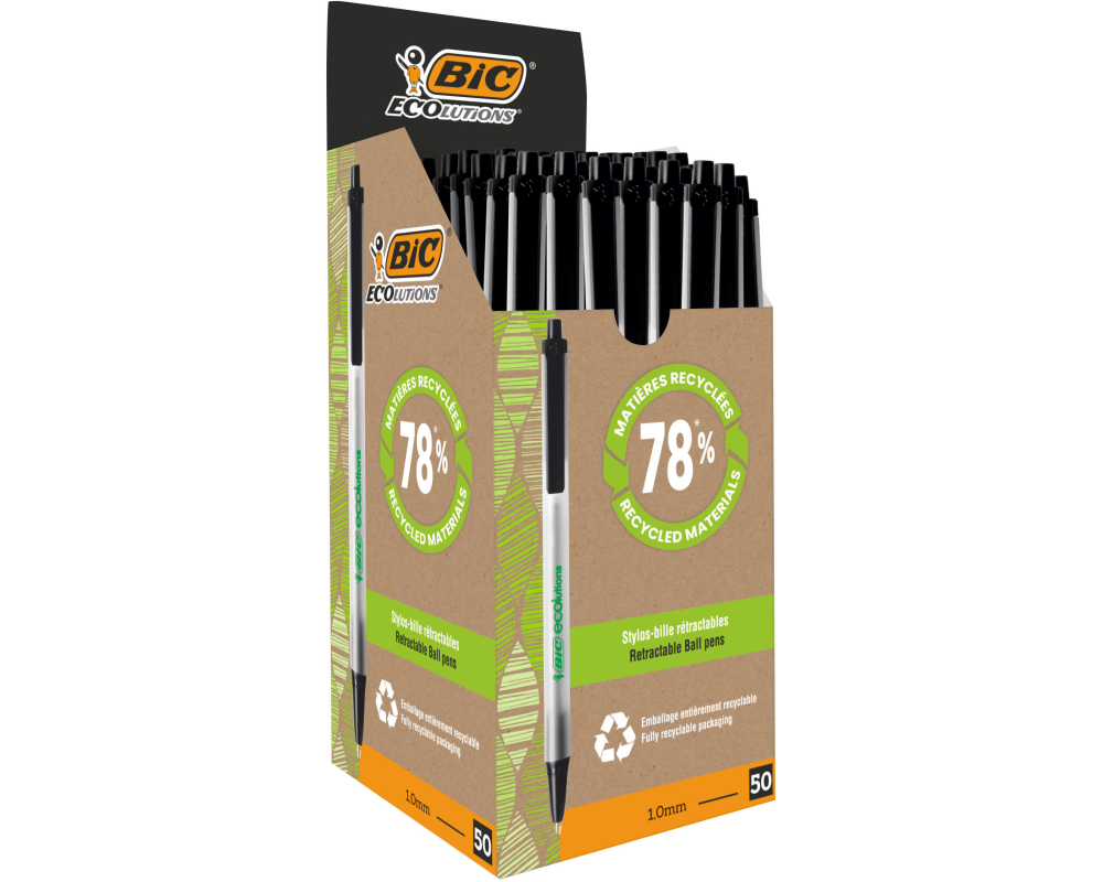BIC Kugelschreiber ClicStic 0.4mm 8806871 schwarz
