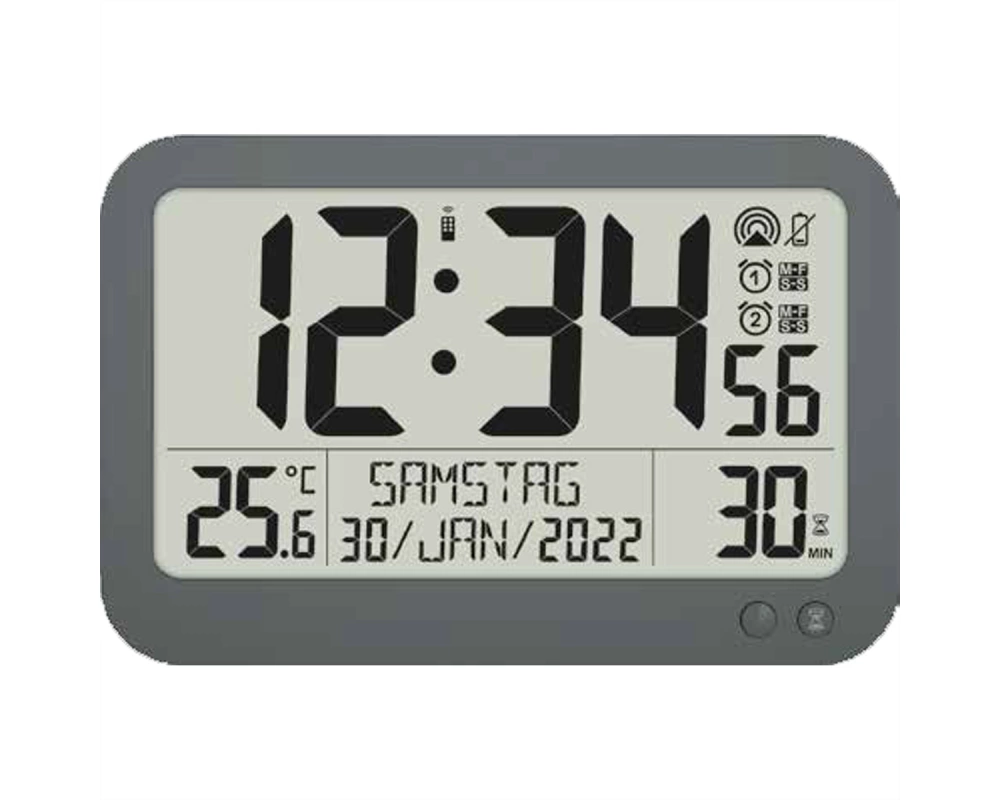 Technoline Wetterstation WS 8026, Temperaturanzeige, Datum, Timer, Snoozefunktion