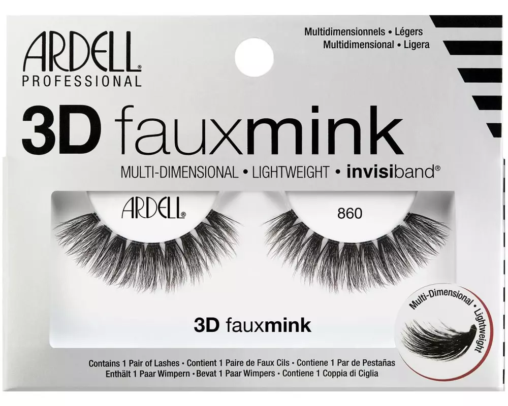 Ardell 3D Faux Mink 860 860 Schwarz