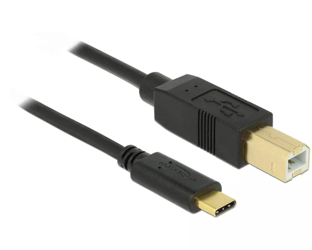 Delock USB 2.0-Kabel USB-C - USB-B 4 m