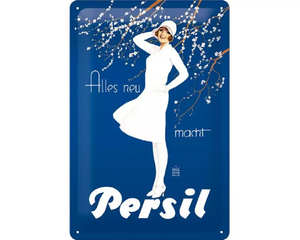 Nostalgic Art Schild Alles neu macht Persil 20 x 30 cm, Metall