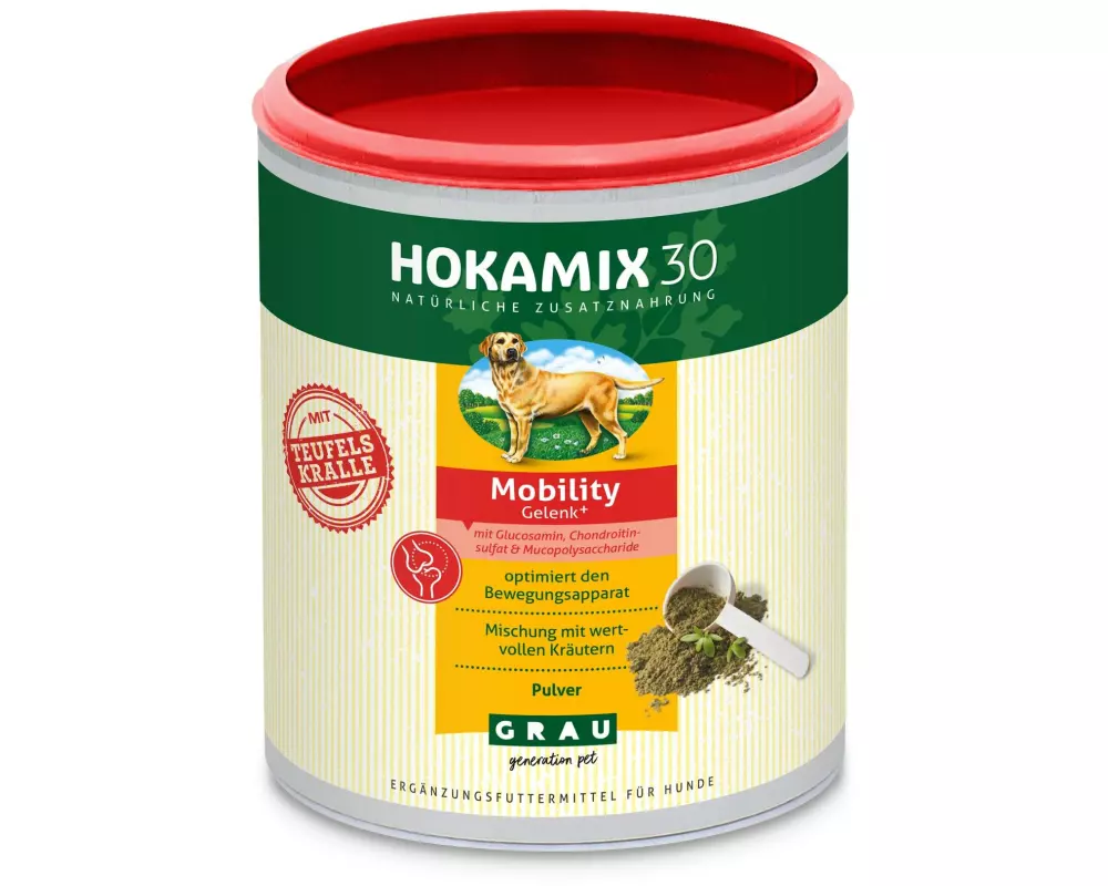 Grau Hunde-Nahrungsergänzung Hokamix30 Mobility, 350 g